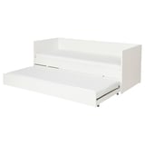 VIHALS Struct divan av lit gigogne/2 mat, blanc/Åfjäll mi-ferme, 80x200 cm
