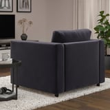 VIMLE Fauteuil, Djuparp gris foncé