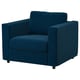 VIMLE Fauteuil, Djuparp vert-bleu foncé