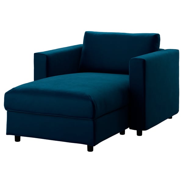 VIMLE Méridienne, Djuparp vert-bleu foncé