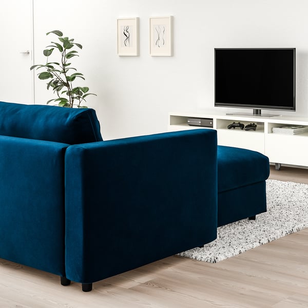 VIMLE Méridienne, Djuparp vert-bleu foncé