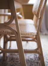 VOXLÖV Chaise, bambou clair