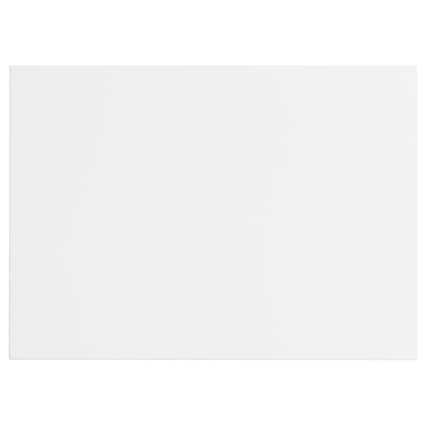 ABBETORP Rivestimento laterale mobile alto, lucido bianco, 217 cm