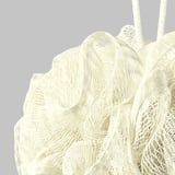 ÅBYÅN Set di 3 spugne da bagno, arancione/verde/bianco