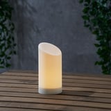 ÄDELLÖVSKOG Cero a LED, bianco/da interno/esterno, 16 cm