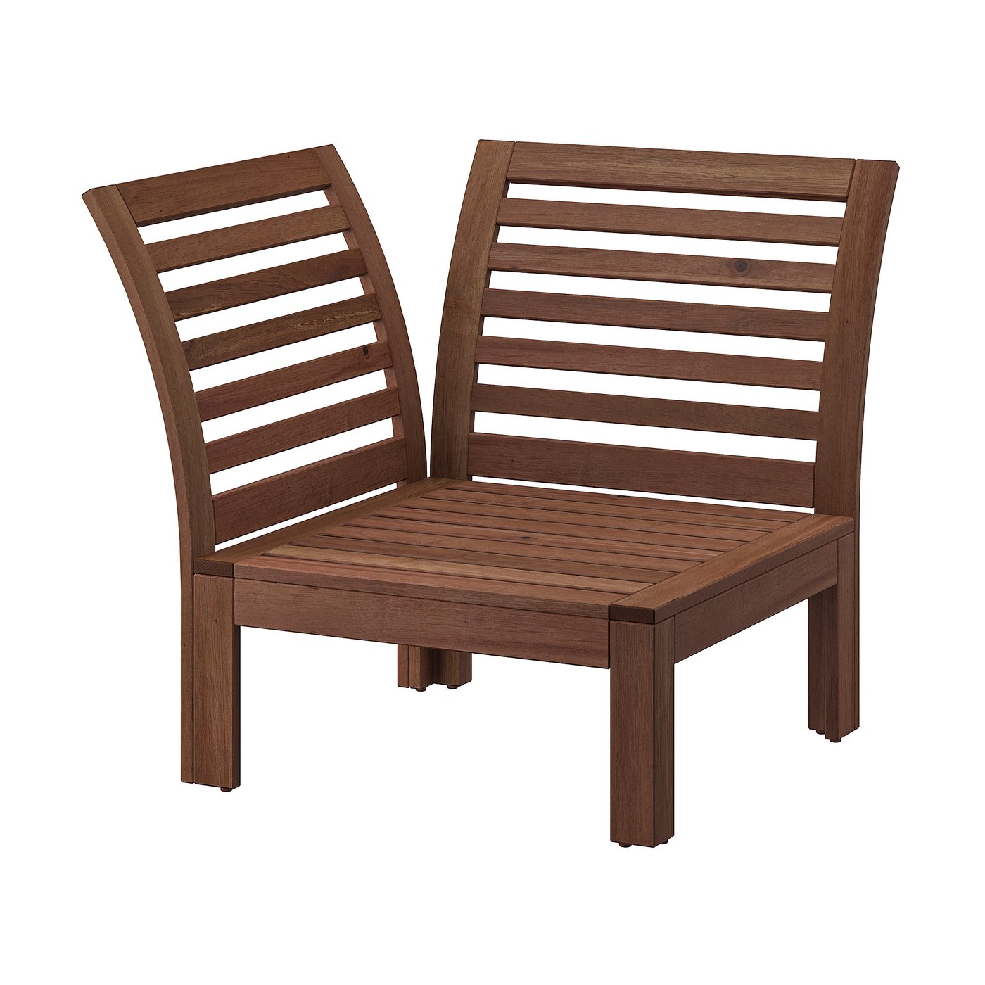 ÄPPLARÖ Seduta angolare da giardino - mordente marrone ...