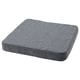 ÅKERVINDEFLY Cuscino per sedia, grigio, 39/35x37x5 cm