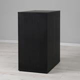 ALEX Elemento contenitore, marrone-nero, 36x70 cm