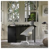 ALEX Elemento contenitore, marrone-nero, 36x70 cm