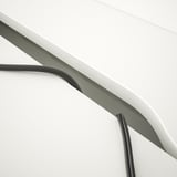 ALEX Scrivania, bianco, 100x48 cm