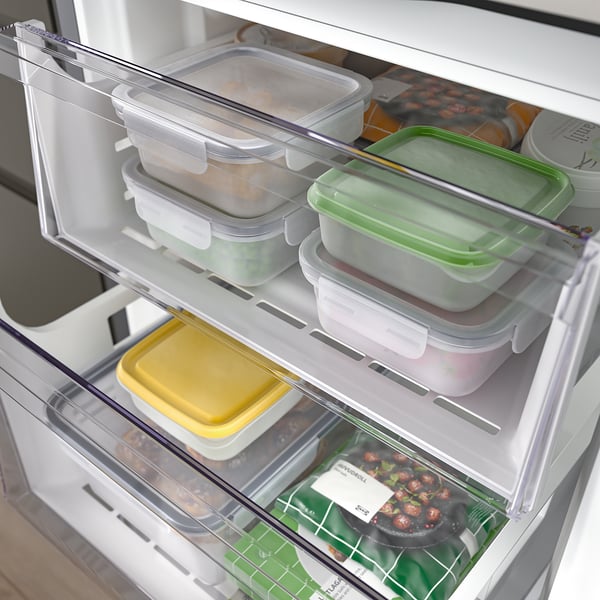ALINGSÅS Frigorifero/congelatore, IKEA 500 freestanding/inox, 210/106 l