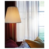 ÅRSTID Lampada da terra, ottone/bianco