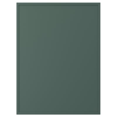 ASPUDDEN Anta, grigio scuro-verde, 60x80 cm