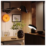 BACKSTÖRN Lampada a sospensione a LED, intensità luminosa regolabile/opaco alluminio, 108 cm