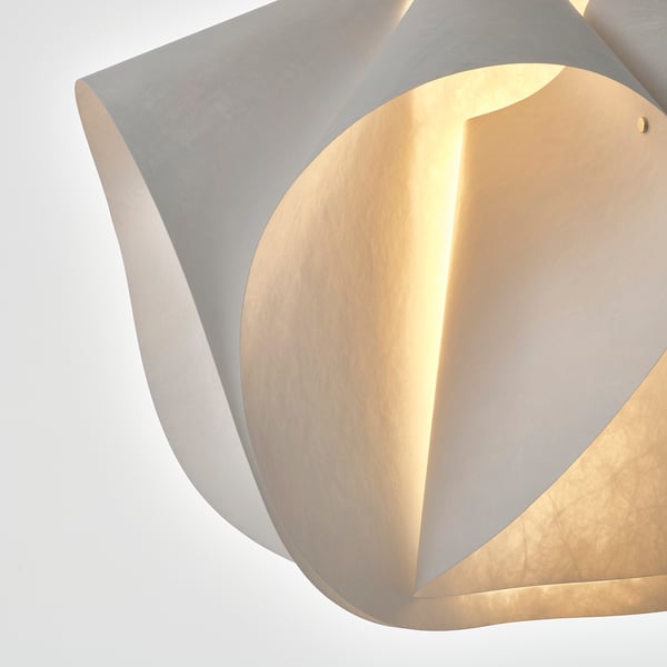 BÄCKNATE / HEMMA Lampada a sospensione, bianco, 50 cm