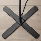 BARLAST Lampada da terra, nero/bianco, 150 cm