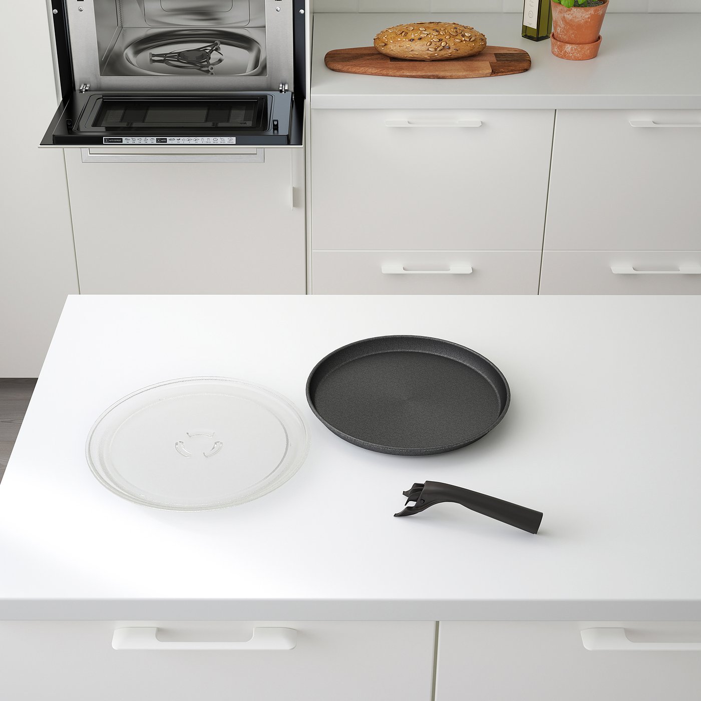 BEJUBLAD Forno a microonde, bianco - IKEA Svizzera