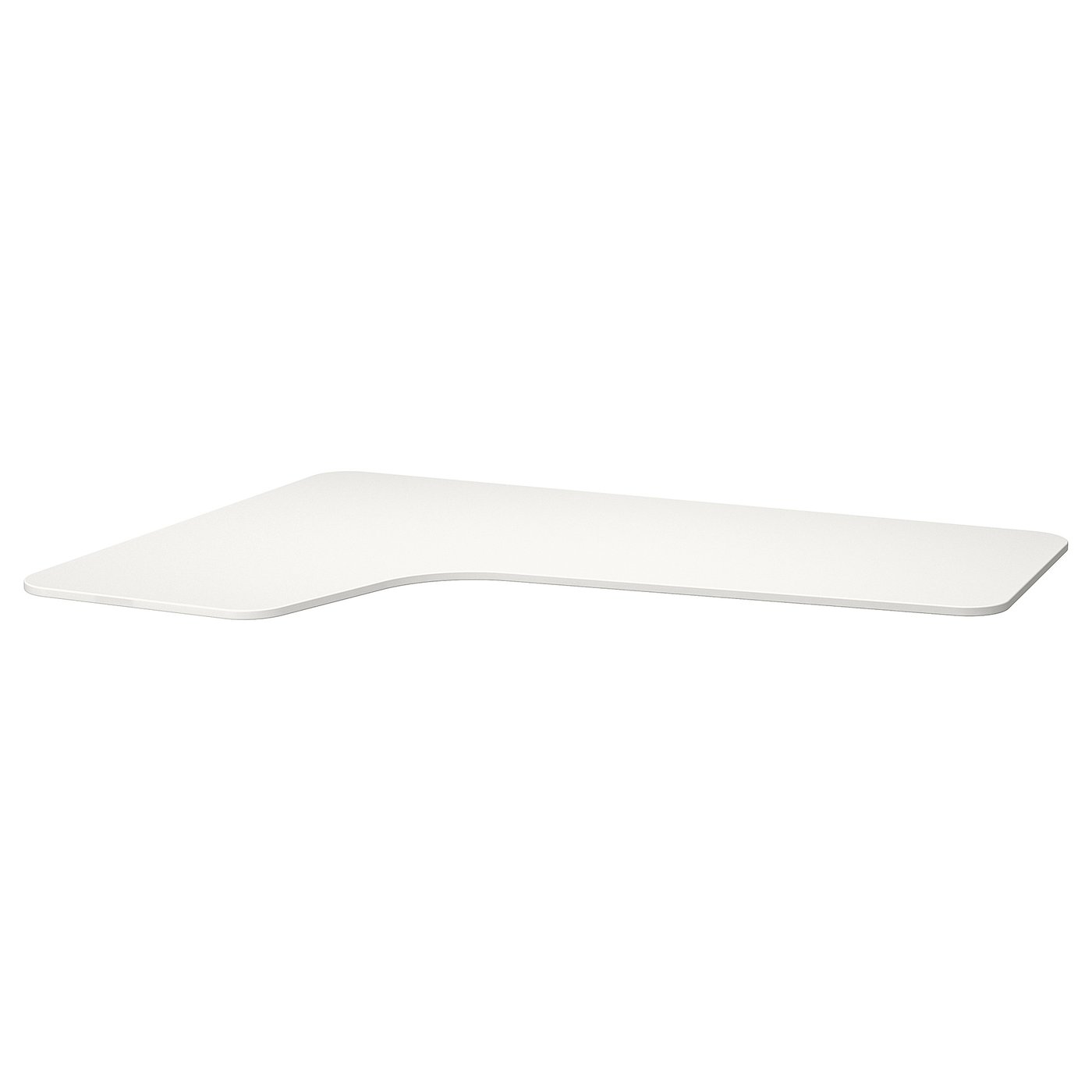 BEKANT Piano tavolo angolare sinistro, bianco, 160x110 cm - IKEA Svizzera