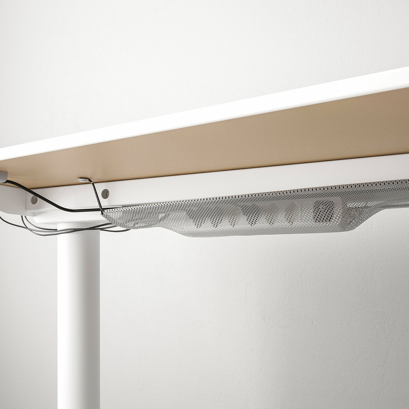 BEKANT Scrivania angolare dx regolabile, bianco, 160x110 cm - IKEA Svizzera