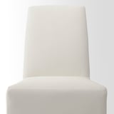 BERGMUND Sedia con fodera di lunghezza media, bianco/Inseros bianco