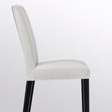 BERGMUND Sedia, nero/Orrsta grigio chiaro
