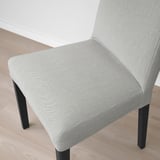 BERGMUND Sedia, nero/Orrsta grigio chiaro