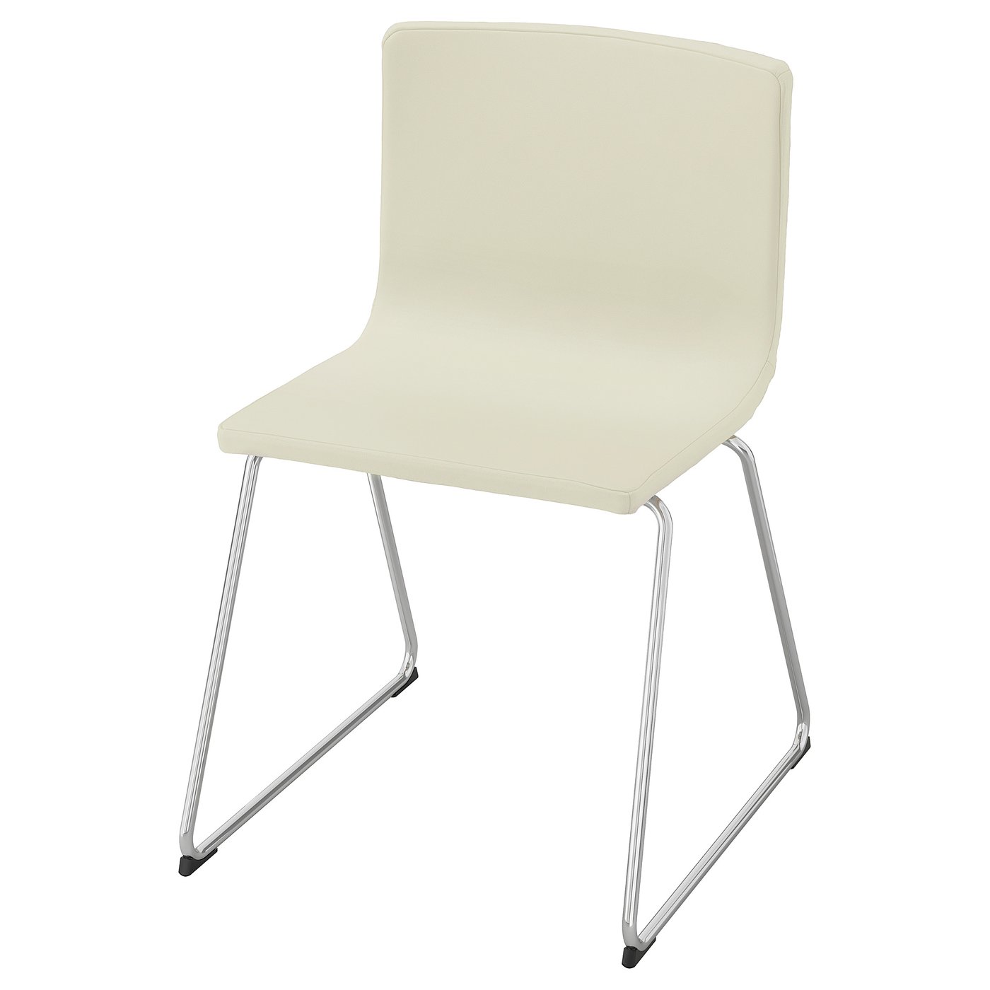 BERNHARD Sedia, cromato/Mjuk bianco - IKEA Svizzera