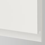 BESTÅ Combinazione + ante/cassetti, bianco/Västerviken/Stubbarp bianco, 120x42x74 cm