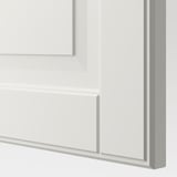 BESTÅ Combinazione con ante a vetro, bianco Smeviken/Ostvik/Kabbarp vetro trasparente bianco, 60x42x202 cm