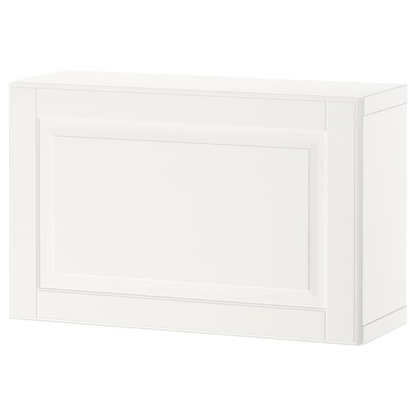 BESTÅ Combinazione di mobili da parete, bianco/Smeviken bianco, 60x22x38 cm