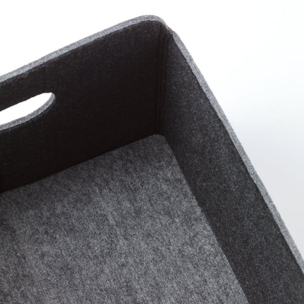 BESTÅ Scatola, grigio, 25x31x15 cm