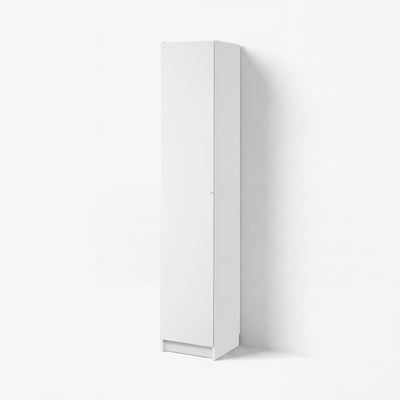 BILLY / OTTEBOL Libreria con ante, bianco, 40x41x202 cm
