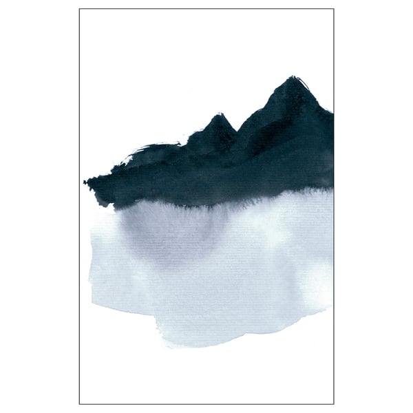 BJÖRKSTA Canvas, Montagna stilizzata, 78x118 cm - IKEA Svizzera