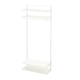 BOAXEL Combinazione di guardaroba, bianco, 82x40x201 cm