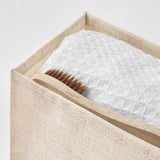 BOLLÖSUND Set di 4 portaoggetti per cassetto, beige