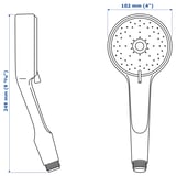 BROGRUND Doccetta a 5 getti, cromato