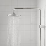 BROGRUND Set doccia soffione/doccetta/deviat, cromato