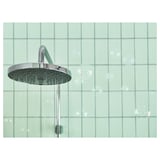 BROGRUND Set doccia soffione/doccetta/deviat, cromato
