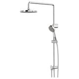 BROGRUND Set doccia soffione/doccetta/deviat, cromato