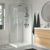 BROGRUND Set doccia soffione/doccetta/deviat, cromato
