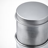 CITRONHAJ Macinaspezie, vetro trasparente/inox, 15 cm