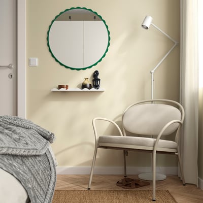 DAGGKAPRIFOL Mensola per quadri, bianco, 49 cm