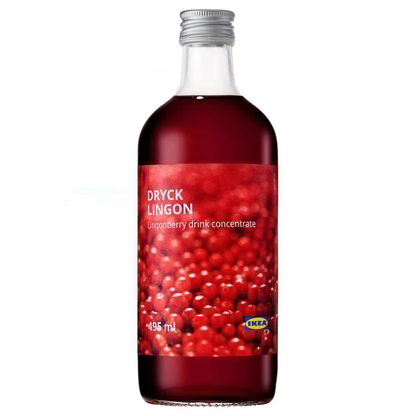 DRYCK LINGON Sciroppo di mirtilli rossi, 495 ml