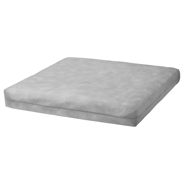 DUVHOLMEN Imbottitura per cuscino sedile, da esterno grigio, 80x80 cm