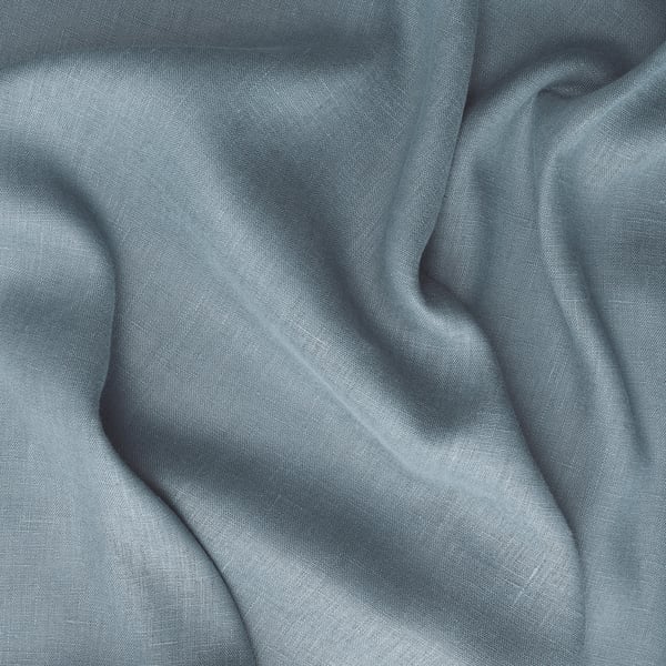 DYTÅG Tenda, 2 teli, grigio-blu/con nastro arricciatende, 145x300 cm
