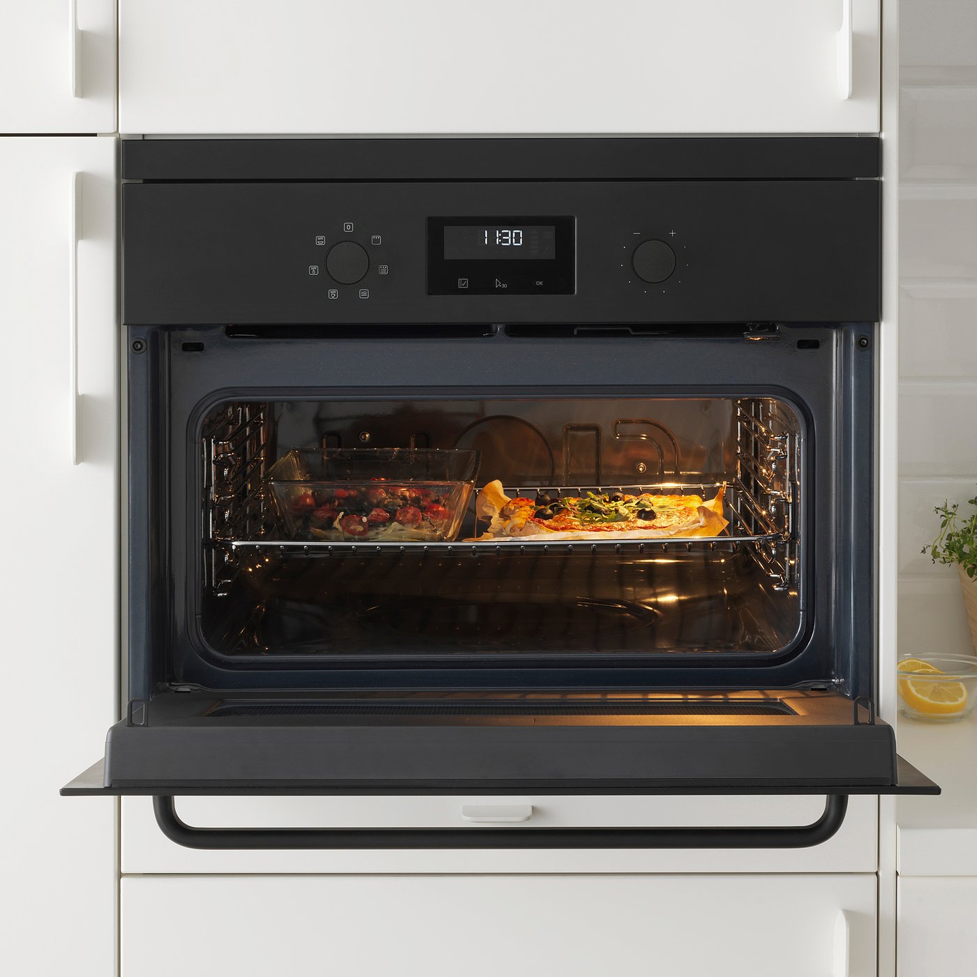 EFTERSMAK Forno a microonde, nero - IKEA Svizzera