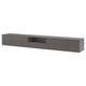 Opzione: EKET Combinazione audio/video, grigio scuro/con ante, 280x35x35 cm
