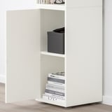 EKET Combinazione di mobili con piedini, bianco, 35x35x107 cm