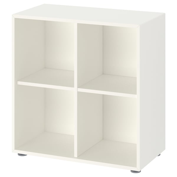EKET Combinazione di mobili con piedini, bianco, 70x35x72 cm