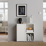 EKET Combinazione di mobili con piedini, bianco, 70x35x72 cm